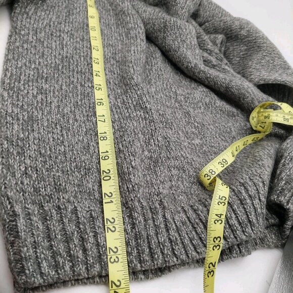 David Taylor Sweater Size Medium Gray V-Neck Pullover Vintage - Picture 5 of 9